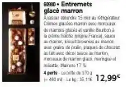 Thiriet Entremets glacé marron offre