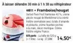 Thiriet COLONA Framboise/nougat offre