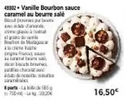Thiriet Vanille Bourbon sauce caramel au beurre salé offre