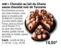 Thiriet Chocolat au lait du Ghana offre