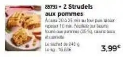 Thiriet 85793 + 2 Strudels aux pommes offre