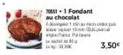 Thiriet Fondant au chocolat offre