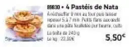 Thiriet Pastéis de Nata offre