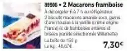 Thiriet Macarons framboise offre