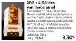 Thiriet 4 Délices vanille/caramel offre