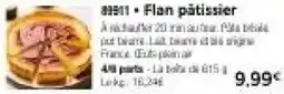 Thiriet Flan pâtissier offre
