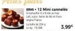 Thiriet Mini cannelés offre