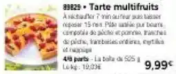 Thiriet 89829 Tarte multifruits offre