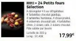 Thiriet 88913 + 24 Petits fours Sélection offre