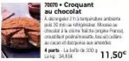 Thiriet 70070 Croquant au chocolat offre