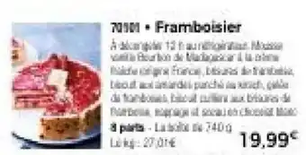 Thiriet Framboisier offre