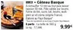 Thiriet Câteau Basque offre