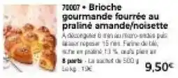 Thiriet Brioche offre