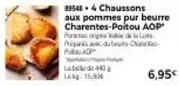 Thiriet Chaussons aux pommes pur beurre Charentes-Portou AOP offre