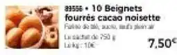 Thiriet 39556 • 10 Beignets fourrés cacao noisette offre