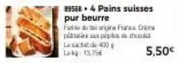 Thiriet Pains suisses pur beurre offre
