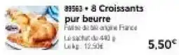 Thiriet 8 Croissants pur beurre offre