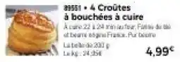 Thiriet 4 Croûtes à bouchées à cuire offre