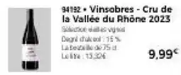 Thiriet Vinsobres offre