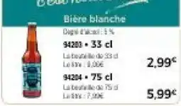 Thiriet Bière blanche offre