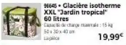 Thiriet Glacières isotherme XXL "Jardin tropical" offre