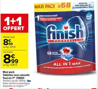 Maxi pack Tablettes lave-vaisselle Tout-en-1