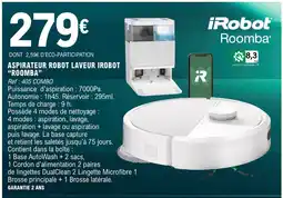 E.Leclerc Roomba aspirateur robot laveur irobot offre