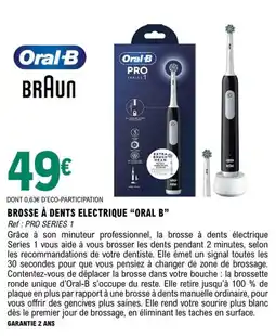 E.Leclerc Oral-B Brosse à dents électrique offre