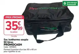 Promocash Promocash Sac isotherme souple offre