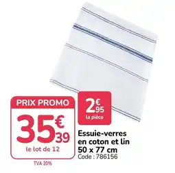 Promocash Essuie-verres offre