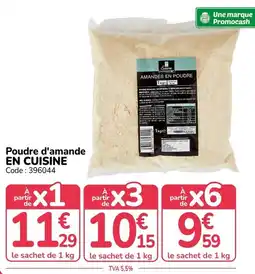 Promocash EN CUISINE Poudre d'amande offre