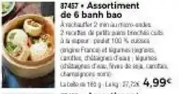 Thiriet Assortiment de 6 banh bao offre