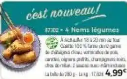 Thiriet Nems légumes offre