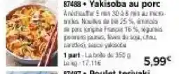 Thiriet Yakisoba au porc offre