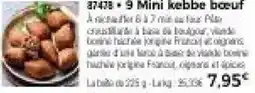 Thiriet Mini kebбе bœuf offre