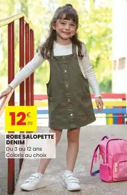 Stokomani Robe salopette denim offre