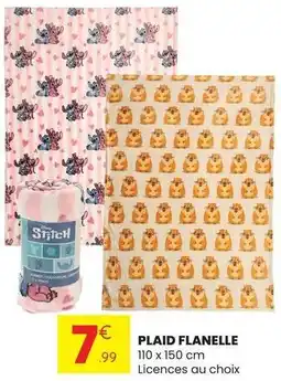 Stokomani Plaid flanelle offre