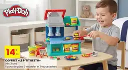 Stokomani Play-doh - coffret le p'tit resto offre