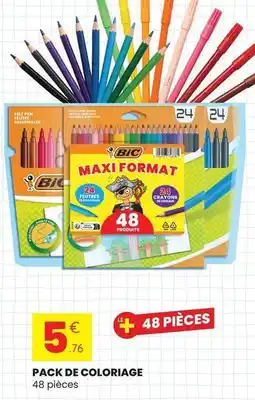 Stokomani Bic - pack de coloriage offre