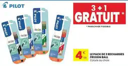 Stokomani Pilot - le pack de 3 recharges frixion ball offre