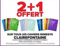 Carrefour MIMESYS CLAIREFONTAINE offre