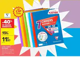 Carrefour Clairefontaine CAHIERS KOVERBOOK offre
