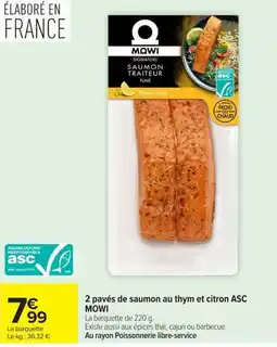 Carrefour MOWI Saumon Traiteur offre