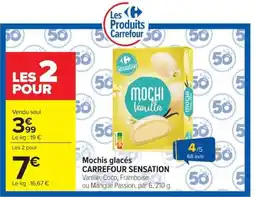 Carrefour Carrefour Sensation Mochis glacés offre