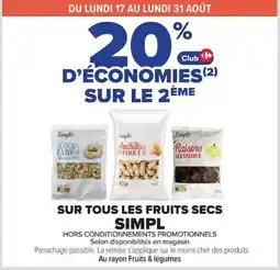 Carrefour SIMPL Noix de Cajou offre