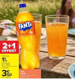 Carrefour FANTA Soda offre