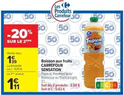 Carrefour Carrefour Sensation offre
