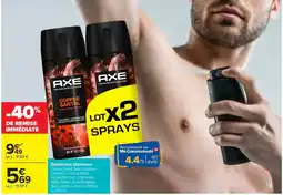 Carrefour AXE Déodorant atomiseur offre