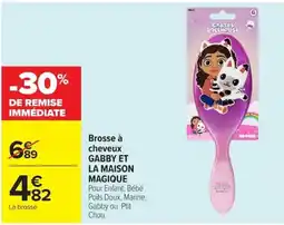 Carrefour GABBY'S DOLLHOUSE Brosse à cheveux offre