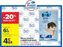 Carrefour CARREFOUR BABY offre